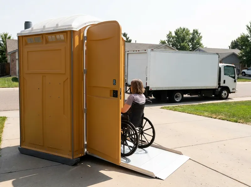 Wheelchair Accessible Porta Potty Rental in Greeley, CO